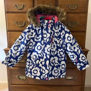 Girls Boden Winter Jacket Coat 5-6 years